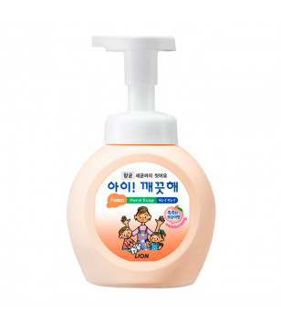 Пінне мило для рук з ароматом персика Ai Kekute CJ Lion, 250 мл