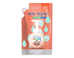 Пінне мило для рук з ароматом персика (дой-пак) Ai Kekute CJ Lion, 200 мл