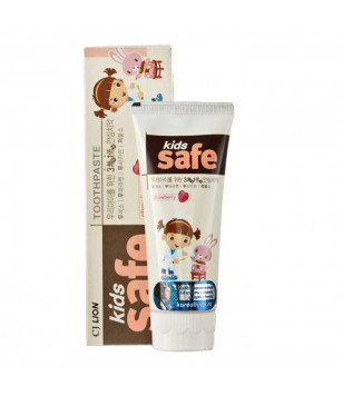 Дитяча зубна паста зі смаком полуниці Kids Safe CJ Lion, 90 мл
