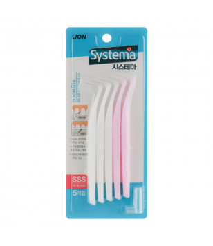 Міжзубна щітка від зубного каменю, розмір SSS Systema CJ Lion, 5шт