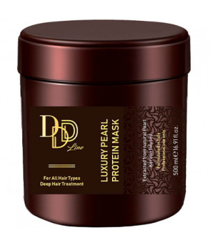 Маска для волосся "Розкіш перлів" Bingo Hair Cosmetic 3D Line Luxury Pearl Protein Mask, 500 мл