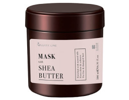 Маска з олією ши для блиску волосся Glossy Line Mask With Shea Butter Clever Hair Cosmetics, 500 мл