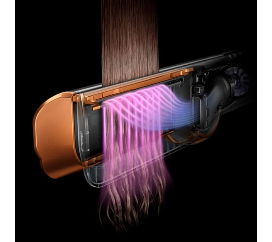 Випрямляч Dyson HT01 Airstrait Nickel/Cooper (408202-01)