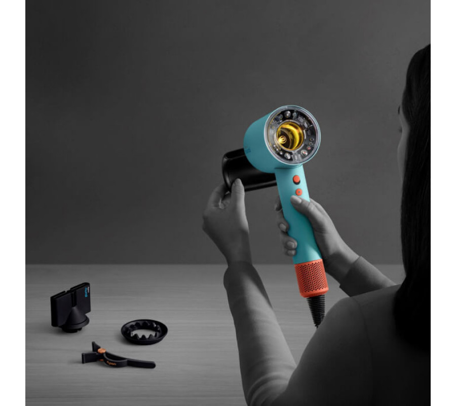 Фен Dyson Supersonic HD16 Nural Ceramic Patina/Topaz (515276-01)