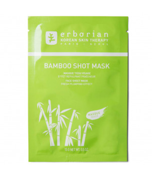 Зволожуюча тканинна маска Bamboo Shot Mask Erborian, 15 г
