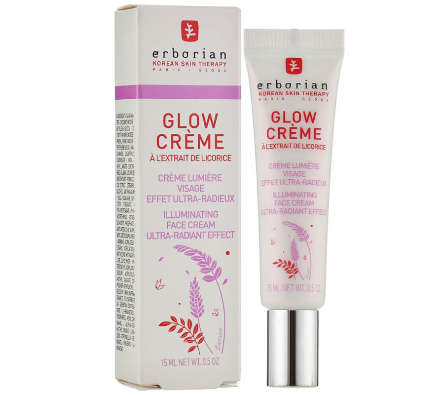 Крем-основа "Ультрасияние" Glow Cream Erborian, 15 мл