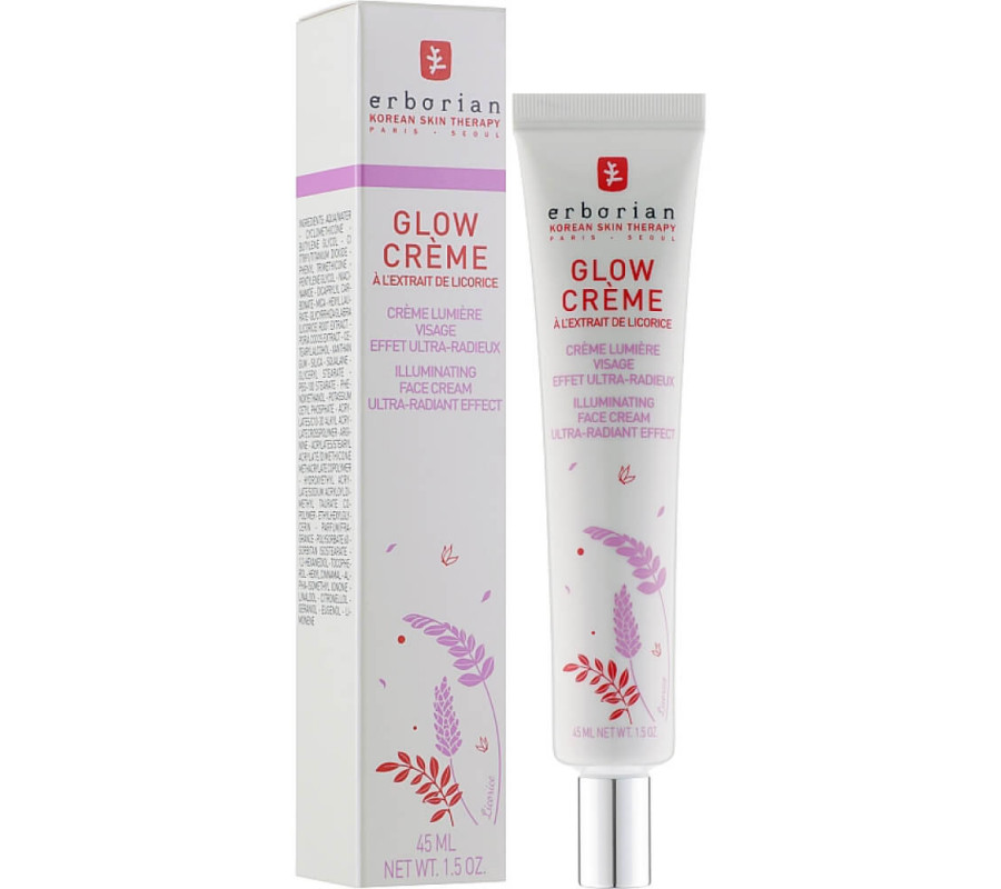 Крем-основа "Ультрасіяння" Glow Cream Erborian, 45 мл