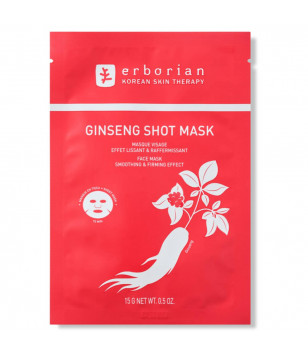 Восстанавливающая тканевая маска для лица "Женьшень" Ginseng Infusion Mask Erborian, 15 г