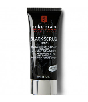 Скраб-маска очищающая с древесным углем Black Scrub Mask Erborian, 50 мл