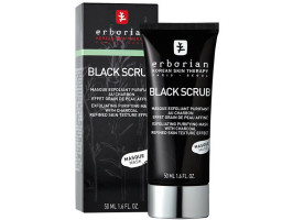 Скраб-маска очищающая с древесным углем Black Scrub Mask Erborian, 50 мл