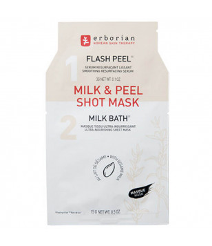 Тканинна маска "Кунжутне молоко" Milk & Peel Shot Mask Erborian, 15 г