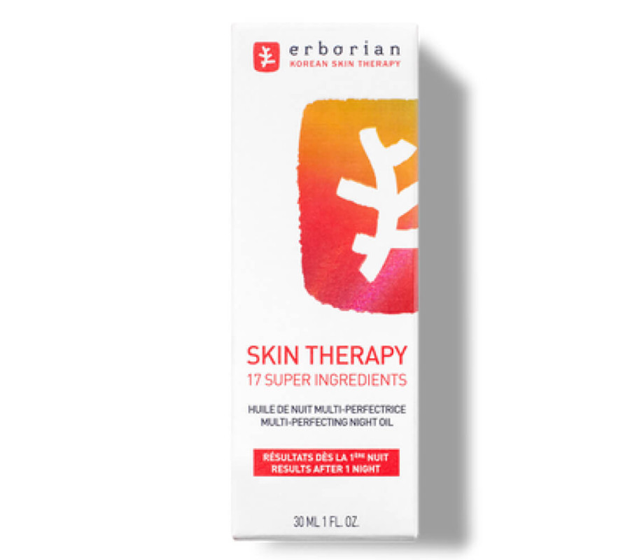 Багатофункціональна олія для обличчя Skin Therapy Night Oil Erborian, 30 мл