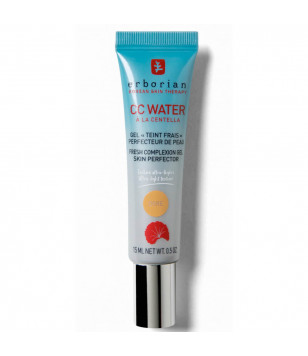 СС-крем для обличчя (міні) CC Water Erborian Dore, 15 мл