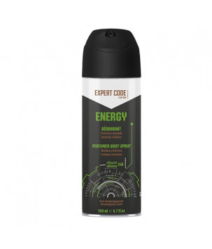 Дезодорант для чоловіків For Men Deodorant Energy Expert code, 200 мл