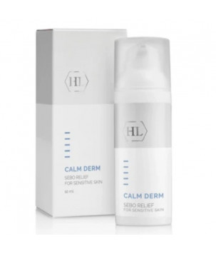Себореліф балансуючий крем для себорейної та жирної шкіри обличчя Holy Land Cosmetics Calm Derm Sebo Relief, 5