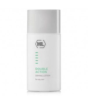 Підсушувальний лосьйон із тоном Holy Land Cosmetics Double Action Demi Make-Up для жирної шкіри обличчя, 30 мл