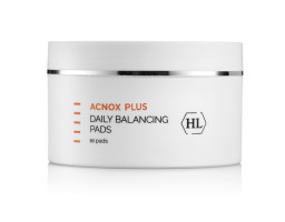 Диски для лица смоченные лосьоном Holy Land Cosmetics Acnox Daily Balancing Pads, 60 шт