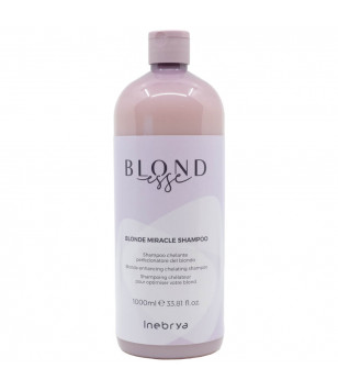 Шампунь для відтінків блонд Blondesse Blonde Miracle Shampoo Inebrya, 1000  мл
