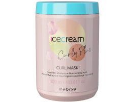 Inebrya Ice Cream Curly Plus Curl Mask — маска для кучерявого волосся, 1000 мл