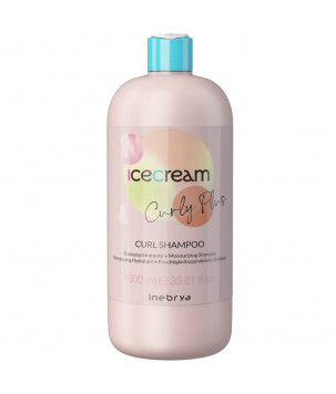 Шампунь для кучерявого волосся Ice Cream Curly Plus Curl Shampoo Inebrya, 1000  мл