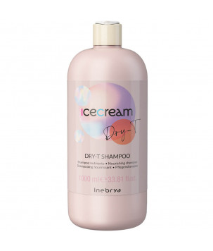 Шампунь для сухого волосся Ice Cream Dry-T Shampoo Inebrya, 1000  мл