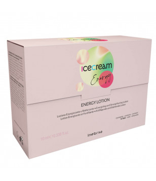 Лосьон против выпадения волос Ice Cream Energy Lotion Intensive Ampoules Inebrya, 12x10  мл