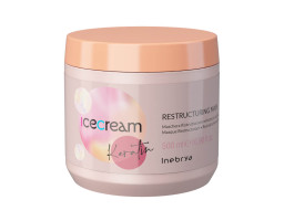Inebrya Ice Cream Keratin Restructuring Mask — відновлювальна маска з кератином, 500 мл