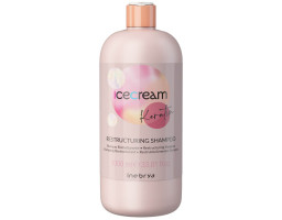 Відновлювальний шампунь з кератином Ice Cream Keratin Restructuring Shampoo Inebrya, 1000  мл
