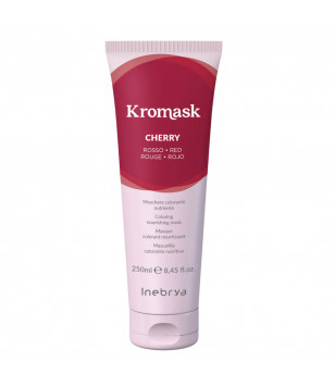 Тонувальна маска для волосся KroMask Nourishing Colour Mask Inebrya Cherry Red, 250  мл