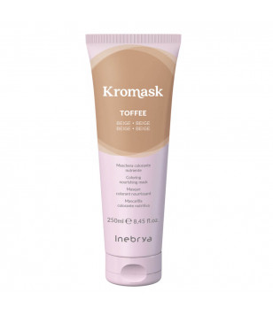 Тонирующая маска для волос KroMask Nourishing Colour Mask Inebrya Beige, 250  мл
