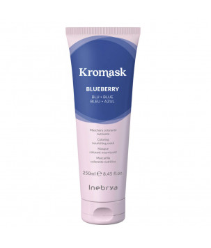 Тонувальна маска для волосся KroMask Nourishing Colour Mask Inebrya Blue, 250  мл