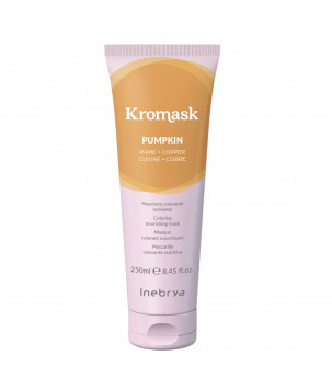Тонирующая маска для волос KroMask Nourishing Colour Mask Inebrya Pumkin, 250  мл