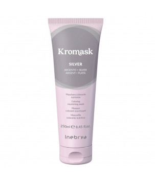 Тонувальна маска для волосся KroMask Nourishing Colour Mask Inebrya Silver, 250  мл
