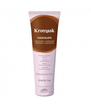 Тонирующая маска для волос KroMask Nourishing Colour Mask Inebrya Chocolate, 250  мл