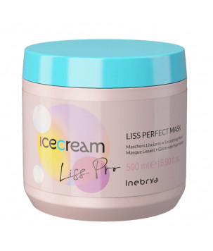 Маска для жорсткого та неслухняного волосся Ice Cream Liss-Pro Liss Perfect Mask Inebrya, 500  мл