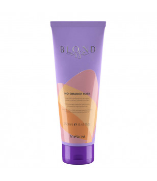 Маска для фарбованого волосся, проти помаранчевого кольору Blondesse No-Orange Mask Inebrya, 250  мл