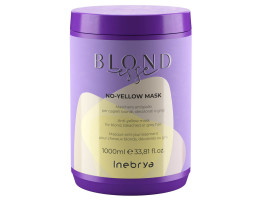 Маска для осветленных или седых волос Blondesse No-Yellow Mask Inebrya, 1000  мл
