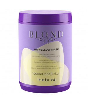 Маска для освітленого або сивого волосся Blondesse No-Yellow Mask Inebrya, 1000  мл