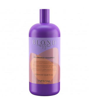 Шампунь для фарбованого волосся проти помаранчевого кольору Blondesse No-Orange Shampoo Inebrya, 1000  мл