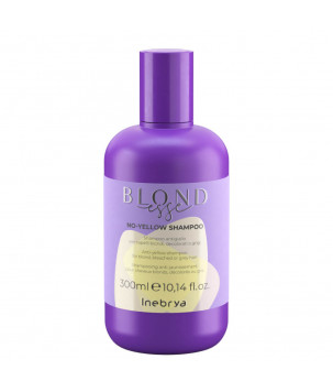 Шампунь для освітленого або сивого волосся Blondesse No-Yellow Shampoo Inebrya, 300  мл