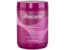 Inebrya She Care Repair Mask — відновлювальна маска-конструктор для волосся, 1000 мл