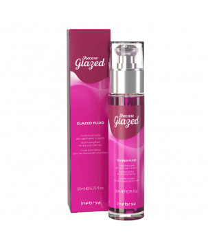 Краплі-флюїд для блиску волосся з ефектом глазурування Shecare Glazed Fluid Inebrya, 50  мл