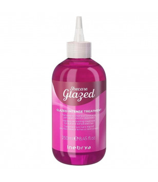 Крем-уход для блеска волос эффектом глазировки Shecare Glazed Intense Treatment Inebrya, 250  мл