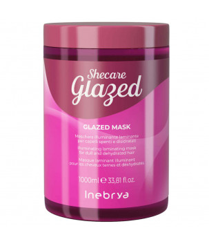 Маска для блиску волосся з ефектом глазурування Shecare Glazed Mask Inebrya, 1000  мл