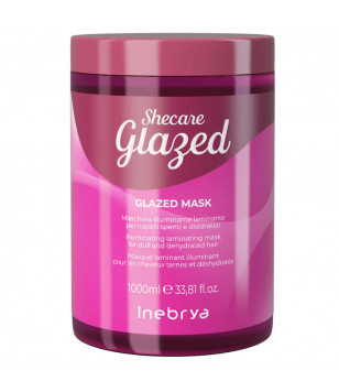 Маска для блиску волосся з ефектом глазурування Shecare Glazed Mask Inebrya, 1000  мл