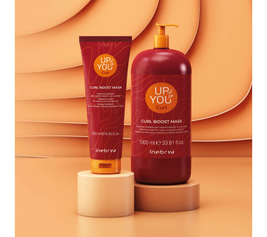 Inebrya Up To You Curl Boost Mask — маска для вьющихся волос, 250 мл