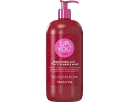 Маска-кондиционер 2 в 1 для разглаживания вол.Up To You Smoothing 2-in-1 Mask&Cond Inebrya, 1000 мл