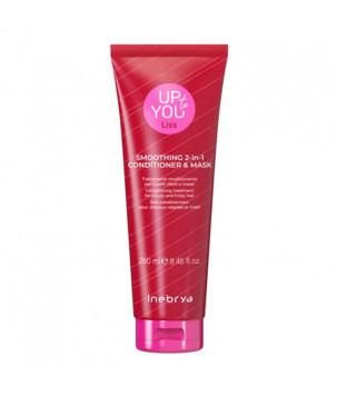 Маска-кондиціонер 2 в 1 для розгладження вол Up To You Smoothing 2-in-1 Mask & Cond Inebrya , 250 мл