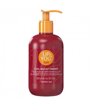 Праймер для зволоження кучерявого волосся Up To You Сurl Boost Primer Inebrya, 200 мл