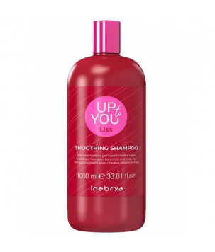 Шампунь для розгладження в’юнкого волосся  Up To You Smoothing Shampoo Inebrya, 1000 мл